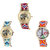 Neutron Brand New Present Elephant And Paris Eiffel Tower Analogue Multi Color Color Girls And Women Watch - G158-G160-G144 (Combo Of  3 )