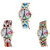 Neutron Latest Heart Paris Eiffel Tower Analogue Multi Color Color Girls And Women Watch - G149-G151-G145 (Combo Of  3 )