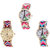 Neutron Classical Luxury Paris Eiffel Tower Analogue Multi Color Color Girls And Women Watch - G152-G168-G143 (Combo Of  3 )