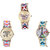 Neutron Treading Quartz Butterfly, Elephant And Paris Eiffel Tower Analogue Multi Color Color Girls And Women Watch - G135-G312-G149 (Combo Of  3 )