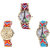 Neutron Classical Rich Paris Eiffel Tower Analogue Multi Color Color Girls And Women Watch - G147-G165-G150 (Combo Of  3 )
