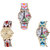 Neutron Latest Chronograph Paris Eiffel Tower Analogue Multi Color Color Girls And Women Watch - G310-G316-G149 (Combo Of  3 )