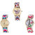 Neutron Treading Chronograph Butterfly And Paris Eiffel Tower Analogue Multi Color Color Girls And Women Watch - G135-G164-G152 (Combo Of  3 )