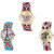 Neutron Brand New Collegian Butterfly, Paris Eiffel Tower And Elephant Analogue Multi Color Color Girls And Women Watch - G134-G150-G162 (Combo Of  3 )