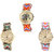 Neutron Classical High Quality Elephant Analogue Multi Color Color Girls And Women Watch - G155-G167-G319 (Combo Of  3 )