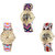 Neutron Latest Rich Elephant Analogue Multi Color Color Girls And Women Watch - G311-G319-G162 (Combo Of  3 )