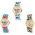 Neutron Modern Wrist  Butterfly Analogue Multi Color Color Girls And Women Watch - G136-G137-G167 (Combo Of  3 )