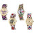 Neutron Brand New Italian Designer Butterfly, Paris Eiffel Tower And Elephant Analogue Multi Color Color Girls And Women Watch - G140-G145-G162-G313 (Combo Of  4 )