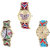 Neutron Brand New Chronograph Butterfly And Paris Eiffel Tower Analogue Multi Color Color Girls And Women Watch - G134-G146-G315 (Combo Of  3 )