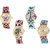Neutron Latest Italian Designer Butterfly, Paris Eiffel Tower And Elephant Analogue Multi Color Color Girls And Women Watch - G134-G149-G162-G315 (Combo Of  4 )
