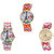 Neutron Treading Heart Paris Eiffel Tower Analogue Multi Color Color Girls And Women Watch - G144-G310-G317 (Combo Of  3 )