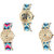 Neutron Brand New Luxury Elephant Analogue Multi Color Color Girls And Women Watch - G160-G164-G314 (Combo Of  3 )