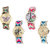 Neutron Latest Love Butterfly, Paris Eiffel Tower And Elephant Analogue Multi Color Color Girls And Women Watch - G133-G152-G154-G314 (Combo Of  4 )