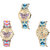 Neutron Modern Quartz Butterfly Analogue Multi Color Color Girls And Women Watch - G136-G142-G314 (Combo Of  3 )