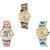 Neutron Latest Analogue Elephant Analogue Multi Color Color Girls And Women Watch - G167-G312-G314 (Combo Of  3 )