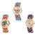 Neutron Best Rich Butterfly And Elephant Analogue Multi Color Color Girls And Women Watch - G137-G155-G318 (Combo Of  3 )