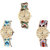 Neutron Modern Diwali  Analogue Multi Color Color Girls And Women Watch - G167-G314-G316 (Combo Of  3 )