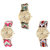 Neutron Modern Exclusive  Analogue Multi Color Color Girls And Women Watch - G167-G317-G316 (Combo Of  3 )