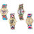 Neutron Latest Tread Butterfly, Paris Eiffel Tower And Elephant Analogue Multi Color Color Girls And Women Watch - G137-G145-G159-G164 (Combo Of  4 )