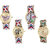 Neutron New Stylish Butterfly, Paris Eiffel Tower And Elephant Analogue Multi Color Color Girls And Women Watch - G135-G148-G159-G167 (Combo Of  4 )