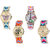 Neutron Latest Heart Butterfly, Paris Eiffel Tower And Elephant Analogue Multi Color Color Girls And Women Watch - G136-G310-G155-G164 (Combo Of  4 )