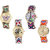 Neutron Brand New Unique Butterfly, Paris Eiffel Tower And Elephant Analogue Multi Color Color Girls And Women Watch - G133-G153-G159-G165 (Combo Of  4 )