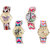 Neutron Contemporary Party Wedding Butterfly, Paris Eiffel Tower And Elephant Analogue Multi Color Color Girls And Women Watch - G138-G152-G154-G319 (Combo Of  4 )