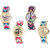Neutron New Present Butterfly, Paris Eiffel Tower And Elephant Analogue Multi Color Color Girls And Women Watch - G130-G153-G163-G314 (Combo Of  4 )