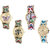 Neutron Best Chronograph Butterfly, Paris Eiffel Tower And Elephant Analogue Multi Color Color Girls And Women Watch - G133-G148-G157-G314 (Combo Of  4 )