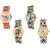 Neutron Contemporary Analogue Butterfly, Paris Eiffel Tower And Elephant Analogue Multi Color Color Girls And Women Watch - G131-G146-G157-G313 (Combo Of  4 )