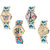 Neutron Brand New Quartz Butterfly, Paris Eiffel Tower And Elephant Analogue Multi Color Color Girls And Women Watch - G136-G149-G161-G314 (Combo Of  4 )