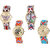 Neutron Brand New Luxury Butterfly, Paris Eiffel Tower And Elephant Analogue Multi Color Color Girls And Women Watch - G138-G148-G155-G315 (Combo Of  4 )