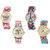 Neutron Latest Formal Butterfly, Paris Eiffel Tower And Elephant Analogue Multi Color Color Girls And Women Watch - G139-G153-G312-G315 (Combo Of  4 )