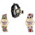 Neutron Latest Style Butterfly Analogue Black And Multi Color Color Girls And Women Watch - G58-G132-G138 (Combo Of  3 )