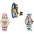 Neutron Latest Technology Butterfly And Paris Eiffel Tower Analogue Blue And Multi Color Color Girls And Women Watch - G59-G142-G149 (Combo Of  3 )