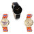 Neutron Latest Formal Butterfly Analogue Black And Multi Color Color Girls And Women Watch - G174-G131-G165 (Combo Of  3 )