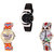 Neutron New Present Butterfly And Paris Eiffel Tower Analogue Black And Multi Color Color Girls And Women Watch - G8-G131-G151 (Combo Of  3 )