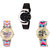 Neutron Treading Exclusive Butterfly And Elephant Analogue Black And Multi Color Color Girls And Women Watch - G8-G142-G154 (Combo Of  3 )