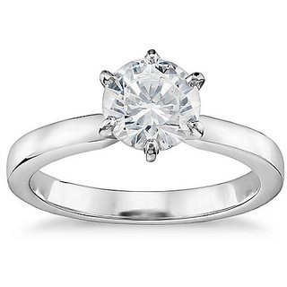                       Unheated Natural Diamond Silver Plated Ring IGL Lab Certified Stone Ring For Unisex By CEYLONMINE                                              