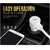 IT S Crystal White 4.6Amp Dual Usb Port Fast Charging Auto Id Car Charger With Android Cable