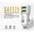 IT S Crystal White 4.6Amp Dual Usb Port Fast Charging Auto Id Car Charger With Type-C Cable