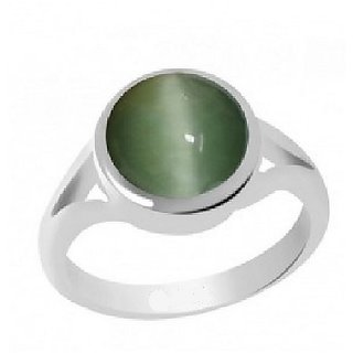                      Unheated & Untreated Stone 6.25 Carat Cat's Eye /Lehsuniya Gold Plated Ring Original Stone Ring By CEYLONMINE                                              