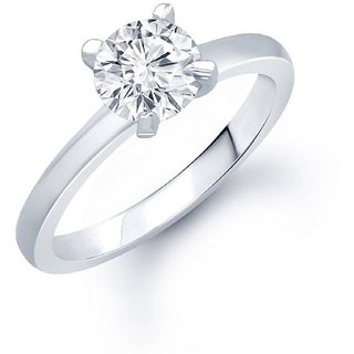                       Ceylonmine Natural And American Diamond Ring With Diamond Sto                                              