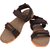 NXGEN Mens BrownOrange Atheletic Outdoor Floaters Sports Sandals