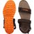 NXGEN Mens BrownOrange Atheletic Outdoor Floaters Sports Sandals