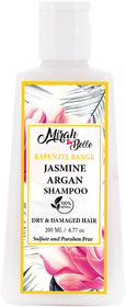 Mirah Belle - Jasmine Dry Hair Shampoo - 200 ml - For Dry  Frizzy Hair - Prevents Split Ends and Breakage