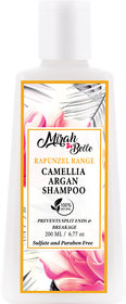 Mirah Belle - Camellia Frizzy Hair Shampoo - 200 ml - Dry, Rough, Frizzy Hair, Breakage  Split Ends