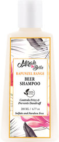 Mirah Belle - Beer Conditioning Shampoo - 200 ml - For Conditioning  Dandruff Free Hair - Sulfate  Paraben Free
