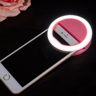PREMIUM E COMMERCE Selfie Ring Light for Mobile Phone Camera - Multi-Color