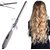 Hair Curler - Electric Hair Curler - Hair Styler - V and G 228, Long Rod (Grey)
